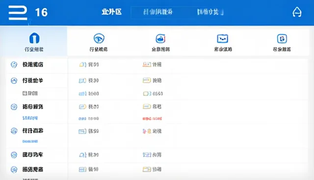 业务场景中行业分类导航服务的选型关注点